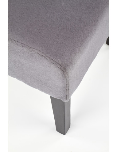 Fotel wypoczynkowy FIDO drewno lite / ciemny popiel