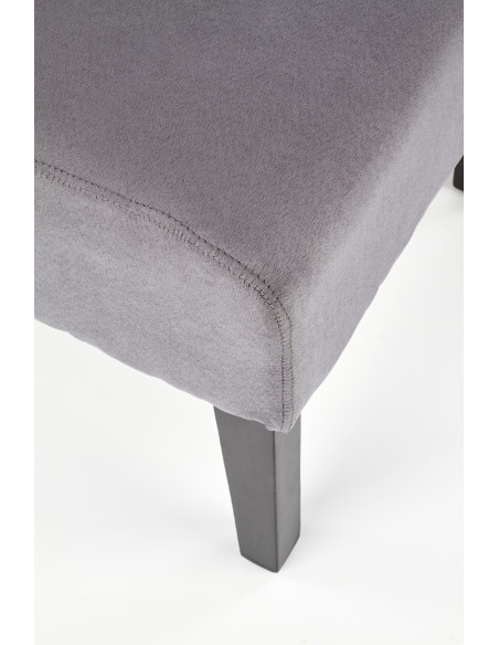 Fotel wypoczynkowy FIDO drewno lite / ciemny popiel