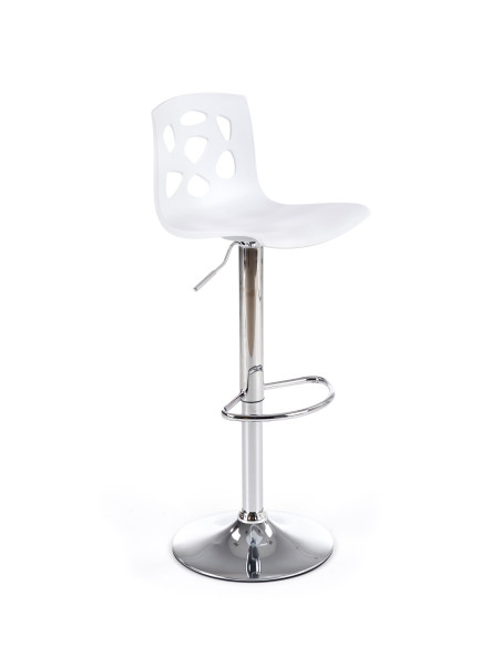 H48 Hoker Biały | Stal Chromowana / Polipropylen - Minimalizm i Wygoda