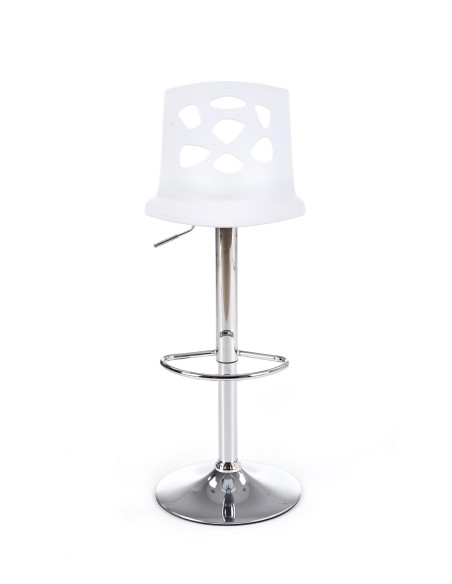 H48 Hoker Biały | Stal Chromowana / Polipropylen - Minimalizm i Wygoda