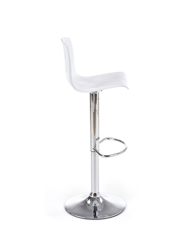 H48 Hoker Biały | Stal Chromowana / Polipropylen - Minimalizm i Wygoda