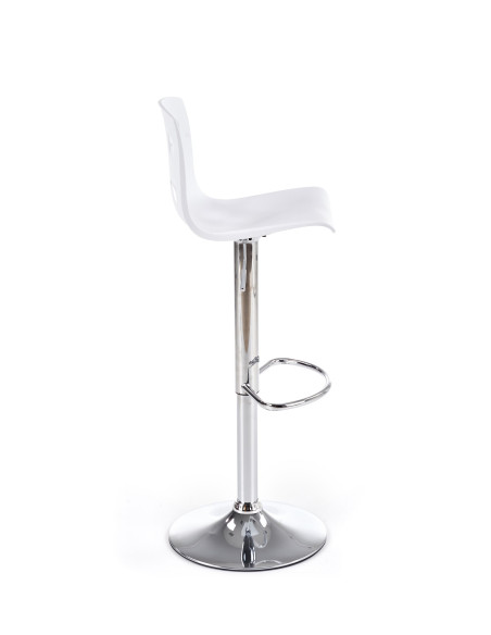 H48 Hoker Biały | Stal Chromowana / Polipropylen - Minimalizm i Wygoda