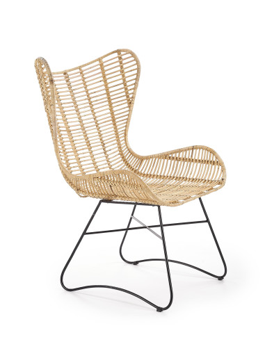 INDIANA Fotel Wypoczynkowy Rattanowy - Naturalny Relaks