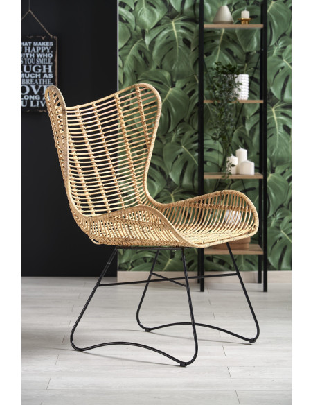 INDIANA Fotel Wypoczynkowy Rattanowy - Naturalny Relaks