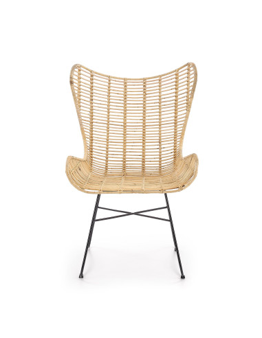 INDIANA Fotel Wypoczynkowy Rattanowy - Naturalny Relaks