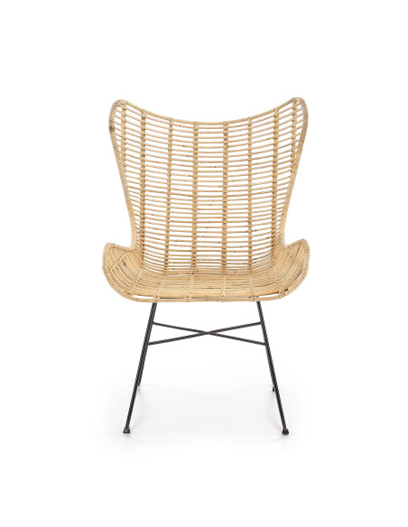 INDIANA Fotel Wypoczynkowy Rattanowy - Naturalny Relaks