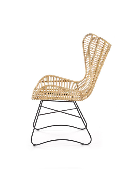 INDIANA Fotel Wypoczynkowy Rattanowy - Naturalny Relaks