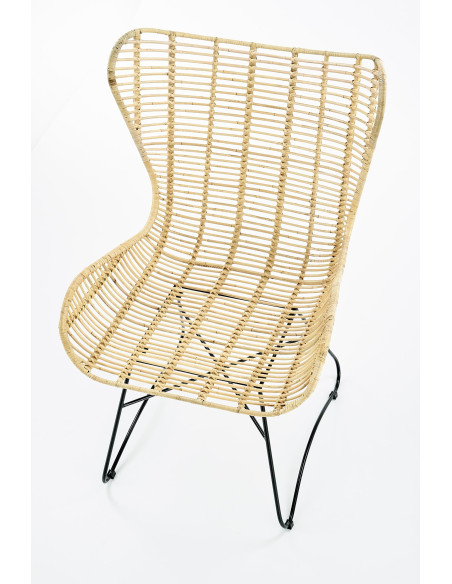 INDIANA Fotel Wypoczynkowy Rattanowy - Naturalny Relaks