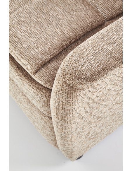 JORDAN Fotel Wypoczynkowy Rozkładany Beżowy - Relaks w Eleganckim Stylu