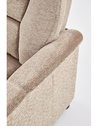 JORDAN Fotel Wypoczynkowy Rozkładany Beżowy - Relaks w Eleganckim Stylu