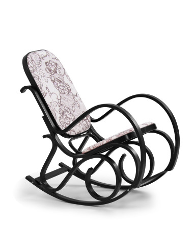 MAX 2 Fotel Bujany Drewniany kolor Wenge - Relaks w Eleganckim Stylu