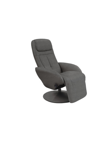 OPTIMA 2 Fotel Rozkładany Popielaty Tkanina - Komfort i Nowoczesny Design