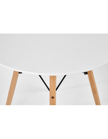 PROMETHEUS OKRĄGŁY stół biały