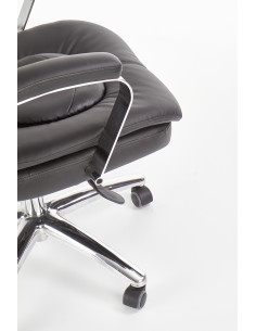 QUAD Fotel Gabinetowy Czarny Eco Skóra/MULTIBLOCK - Profesjonalizm i Styl 2