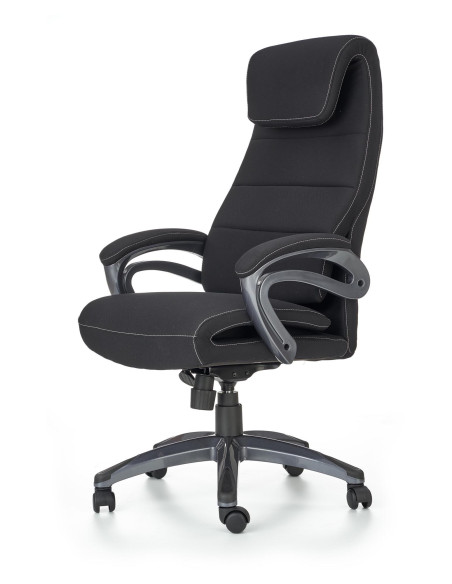 SIDNEY Fotel Gabinetowy Czarny - Profesjonalizm i Komfort