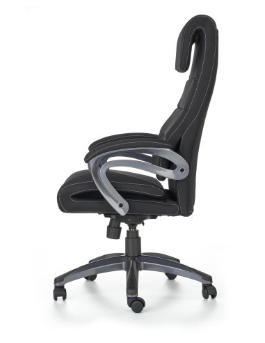 SIDNEY Fotel Gabinetowy Czarny - Profesjonalizm i Komfort