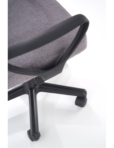 TIMMY Fotel Młodzieżowy Popielato Czarny - Nowoczesność i Komfort