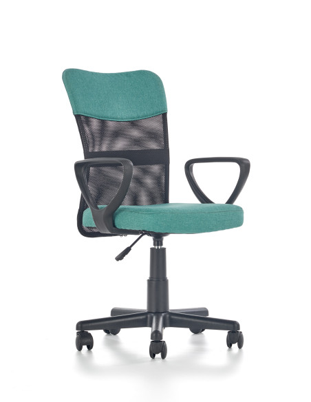 TIMMY Fotel Młodzieżowy Popielato Turkusowy - Energia i Styl