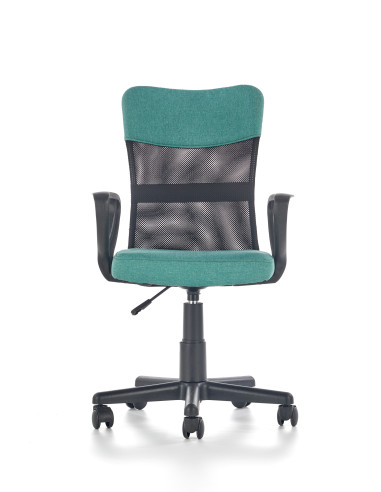 TIMMY Fotel Młodzieżowy Popielato Turkusowy - Energia i Styl