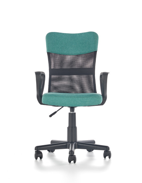 TIMMY Fotel Młodzieżowy Popielato Turkusowy - Energia i Styl