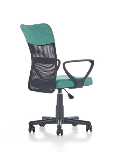 TIMMY Fotel Młodzieżowy Popielato Turkusowy - Energia i Styl