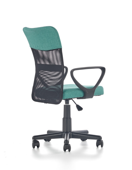 TIMMY Fotel Młodzieżowy Popielato Turkusowy - Energia i Styl