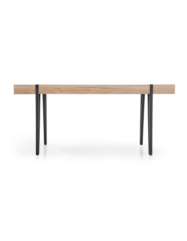 YOHANN Stół 170/90/76 cm Dąb San Remo/Czarny - Styl i Funkcjonalność