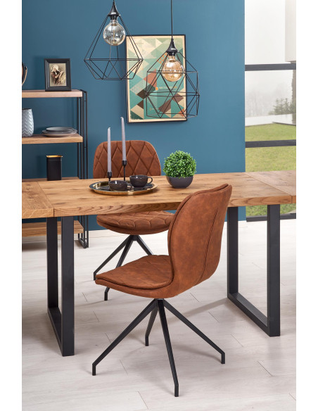 HORUS Stół Skandynawski Rozkładany 126-206/80/76 cm - Rodzinne Spotkania