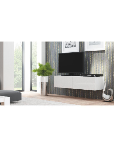 LIVO RTV 160 wisząca biały 