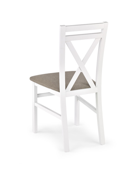 DARIUSZ Krzesło Drewniane Białe - Świeży Powiew Elegancji