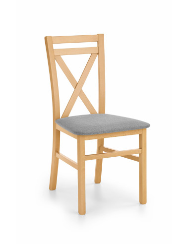 DARIUSZ Krzesło Drewniane Dąb Miodowy - Ciepły Akcent w Twojej Jadalni