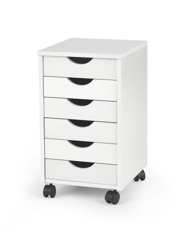 SIMON Kontenerek na Kółkach 37/41/63 cm - Mobilna Organizacja w Bieli