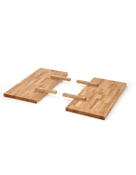 VENOM Stół Rozkładany 135-185 cm - Elegancja Spotkań przy Jasnym Dębie