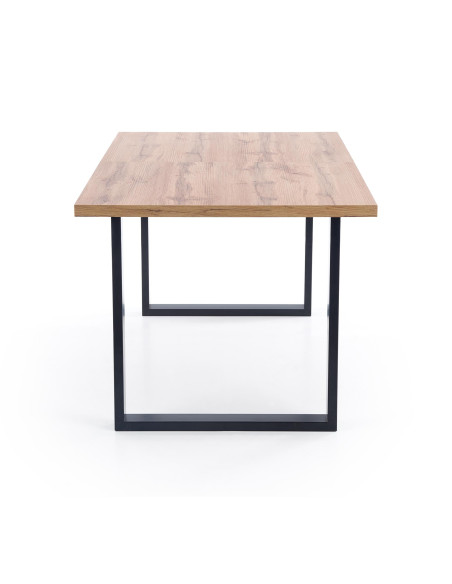 VENOM Stół Rozkładany 135-185 cm - Elegancja Spotkań przy Jasnym Dębie