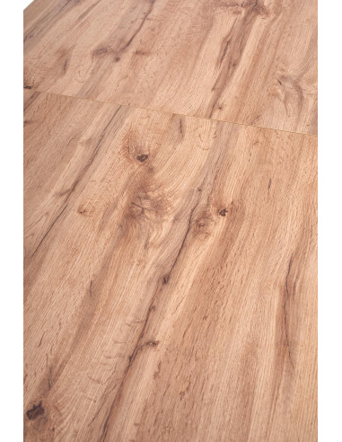 VENOM Stół Rozkładany 135-185 cm - Elegancja Spotkań przy Jasnym Dębie