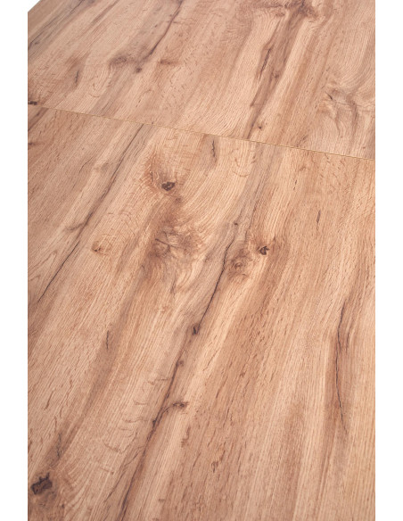 VENOM Stół Rozkładany 135-185 cm - Elegancja Spotkań przy Jasnym Dębie