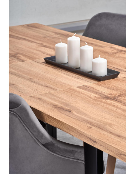 VENOM Stół Rozkładany 160-210cm Dąb Wotan - Elegancja i Funkcjonalność