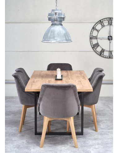 VENOM Stół Rozkładany 160-210cm Dąb Wotan - Elegancja i Funkcjonalność