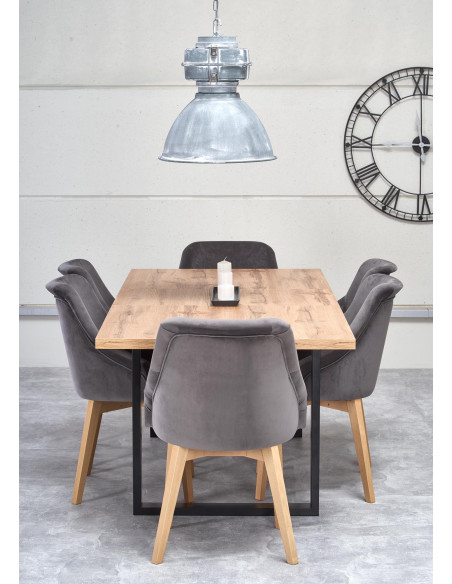 VENOM Stół Rozkładany 160-210cm Dąb Wotan - Elegancja i Funkcjonalność