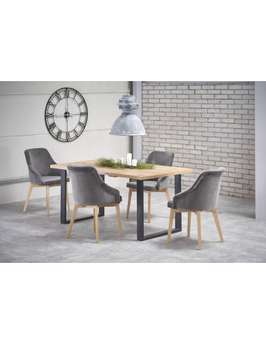 VENOM Stół Rozkładany 160-210cm Dąb Wotan - Elegancja i Funkcjonalność