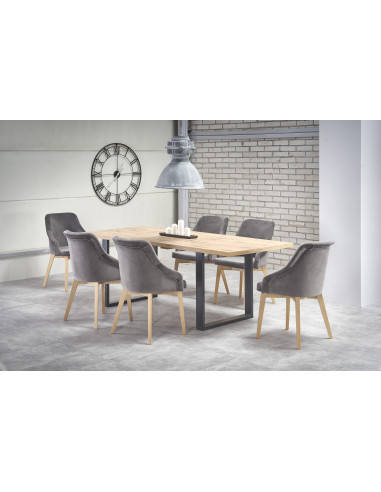 VENOM Stół Rozkładany 160-210cm Dąb Wotan - Elegancja i Funkcjonalność