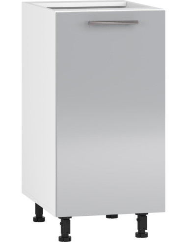 VENTO D-40/82/52 cm Szafka Kuchenna Dolna Jasny Popiel - Stylowy Kolor