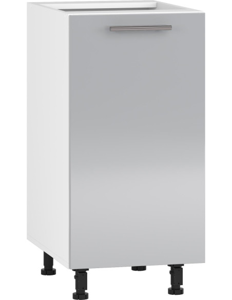 VENTO D-40/82/52 cm Szafka Kuchenna Dolna Jasny Popiel - Stylowy Kolor