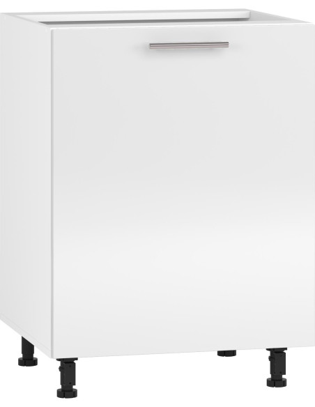 VENTO D-60/82/52 cm Szafka Kuchenna Dolna Biała - Elegancja w Kuchni