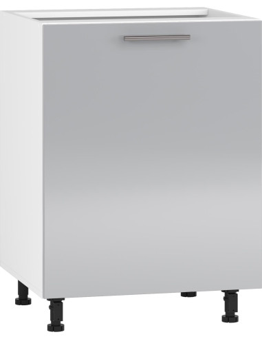 VENTO D-60/82/52 cm Szafka Kuchenna Dolna Jasny Popiel - Stylowy Kolor