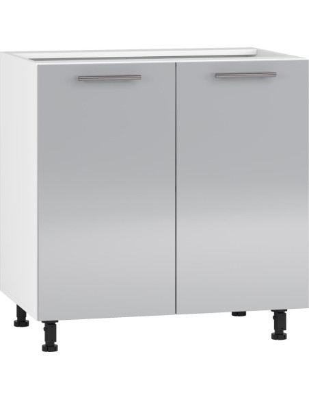 VENTO D-80/82/52 cm Szafka Kuchenna Dolna Jasny Popiel - Stylowy Kolor