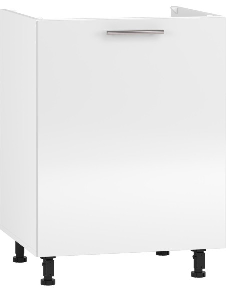 VENTO DK-60/82 Szafka Kuchenna Zlewozmywakowa Dolna Stojąca Biała 60cm