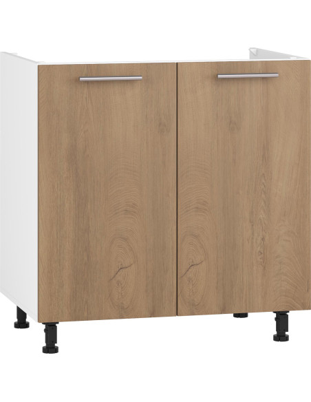 VENTO DK-80/82 Szafka Kuchenna Zlewozmywakowa Dolna Dąb Miodowy 80cm