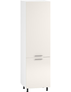 VENTO DL-60/214 Szafka Kuchenna Do Zabudowy Lodówki Beżowa 60cm