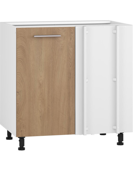 VENTO DN-100/82 Szafka Kuchenna Narożna Dąb Miodowy Stojąca 100cm